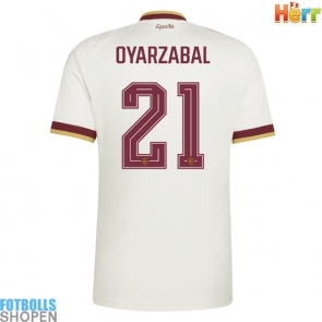 Billiga Spanien Mikel Oyarzabal #21 Bortatröja VM 2026 Kortärmad